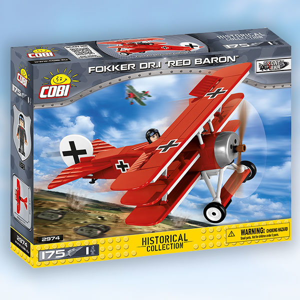 Great War Fokker Dr. 1 RED BARON